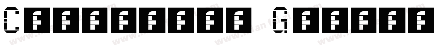 Cloudtype GcujiankaiGB Regular字体转换